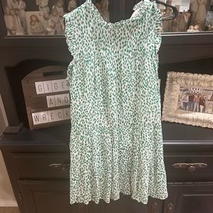 Pinch drop waist dress